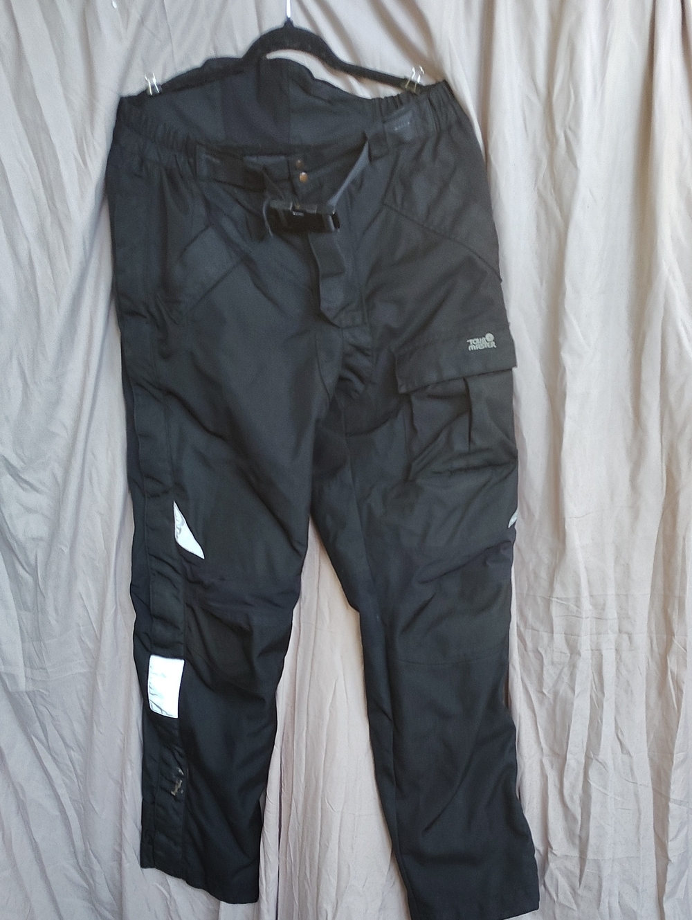 Tiurmaster  CortechMen's Black Motorcycle Pants